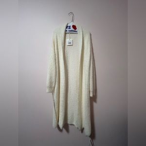 Vita Grace Leena Cozy Luxe Fuzzy Cardigan Sweater - One Size, Fits US 2, 4, 6